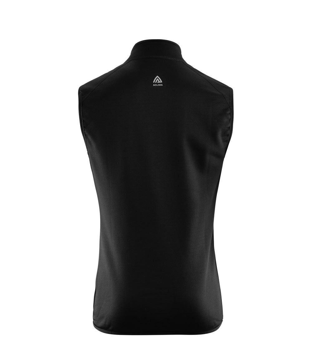 Woolshell Vest M's Black - Väst i merinoull