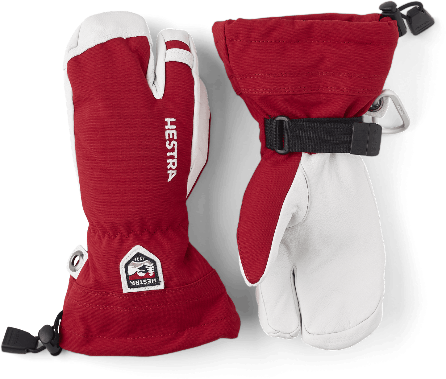 ARMY LEATHER HELI SKI JR. 3-Fingers