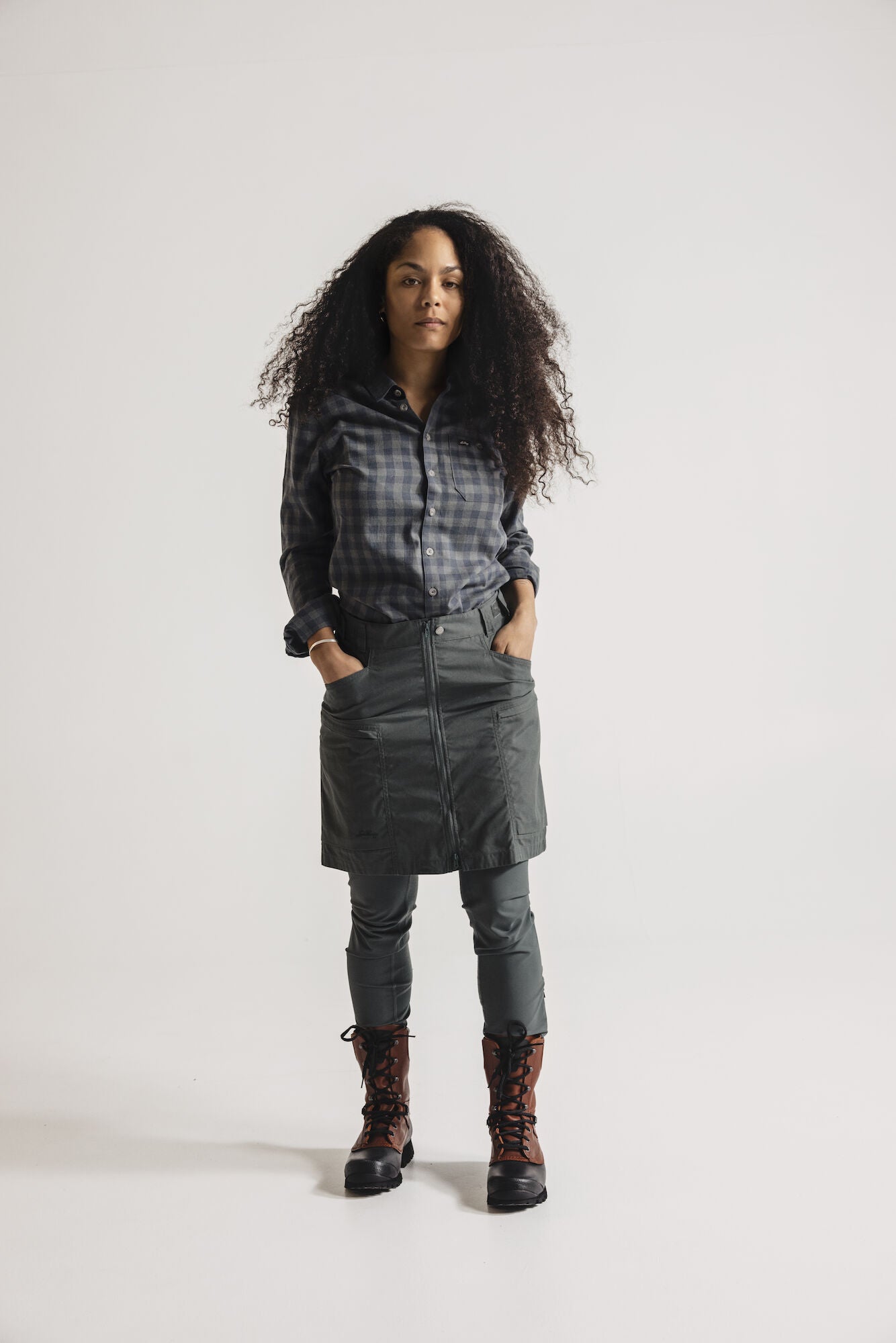 Ekren Ws Ls Shirt (Dam) - funktionell skjorta i fiberblandning