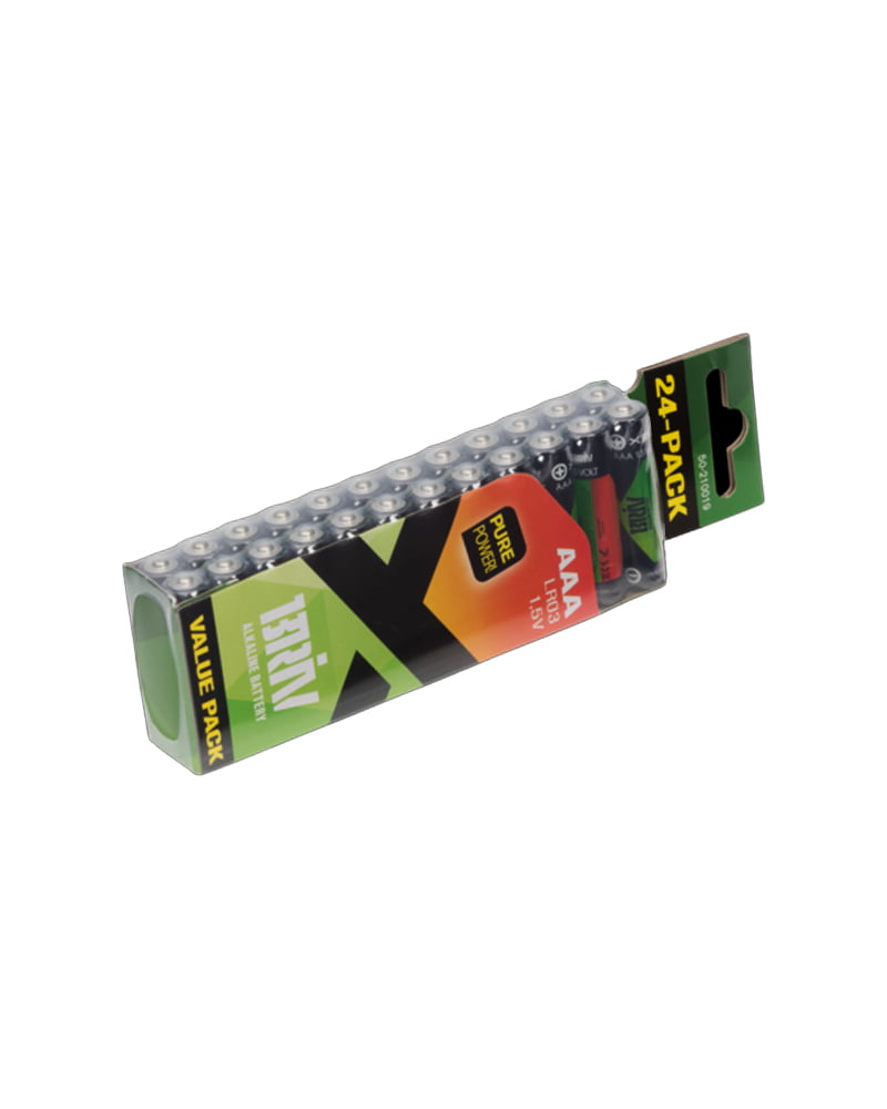 Batteri AAA LR03 -24 pack