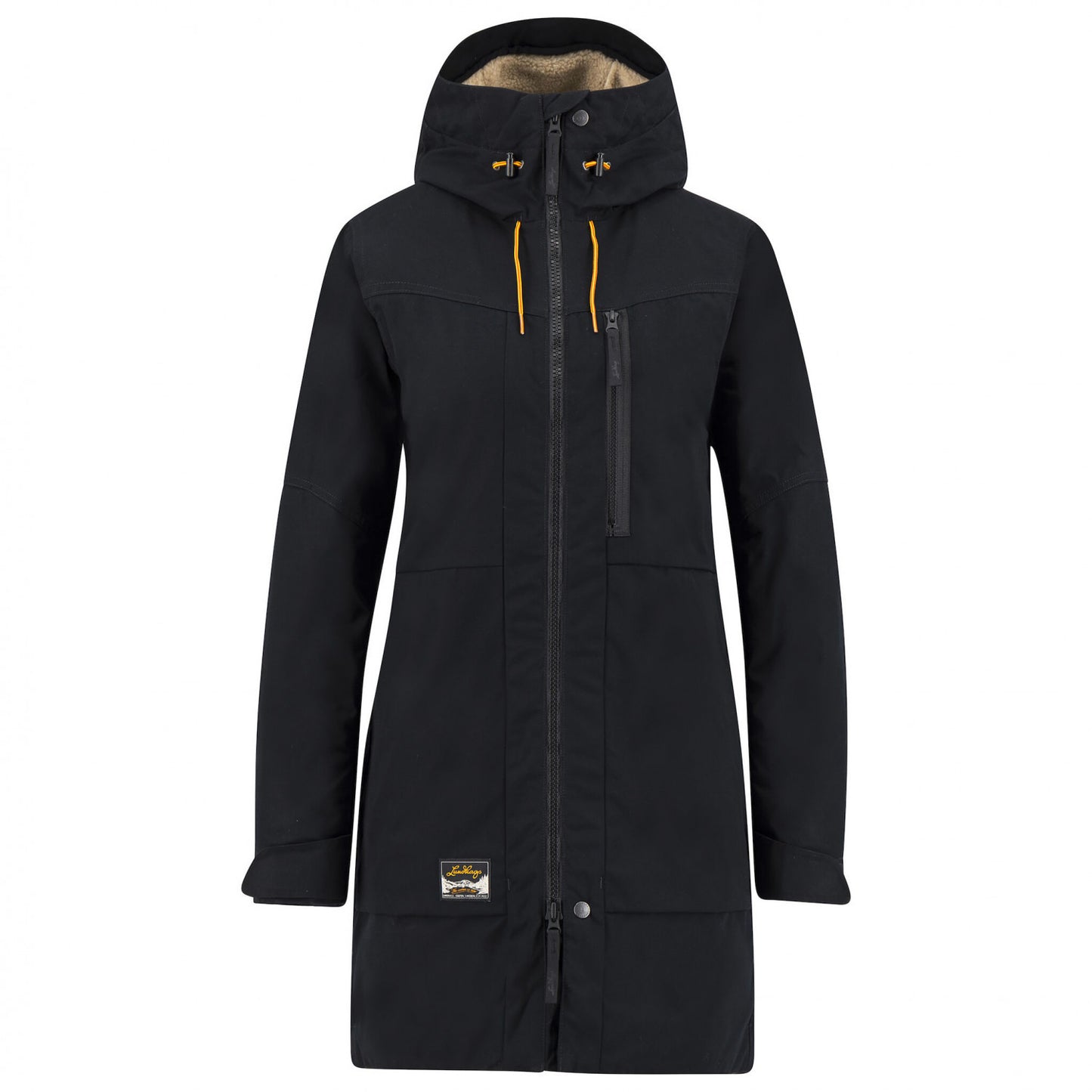 Knak Pile Parka Dam - fodrad lång jacka