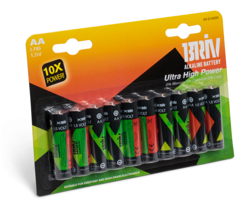 Batteri AA LR6 -10 pack