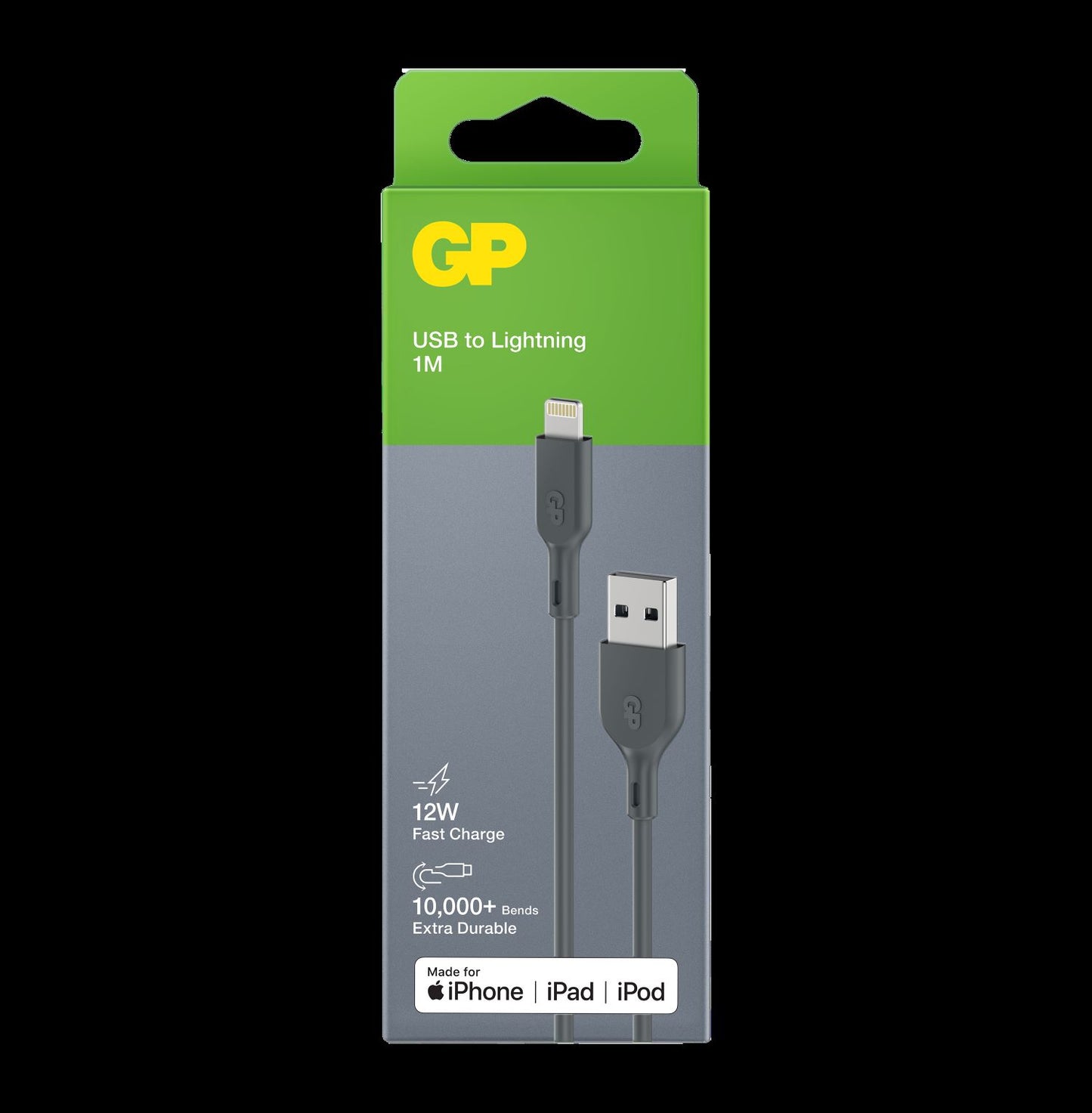 Essential Cable USB-A to Lightning 1M