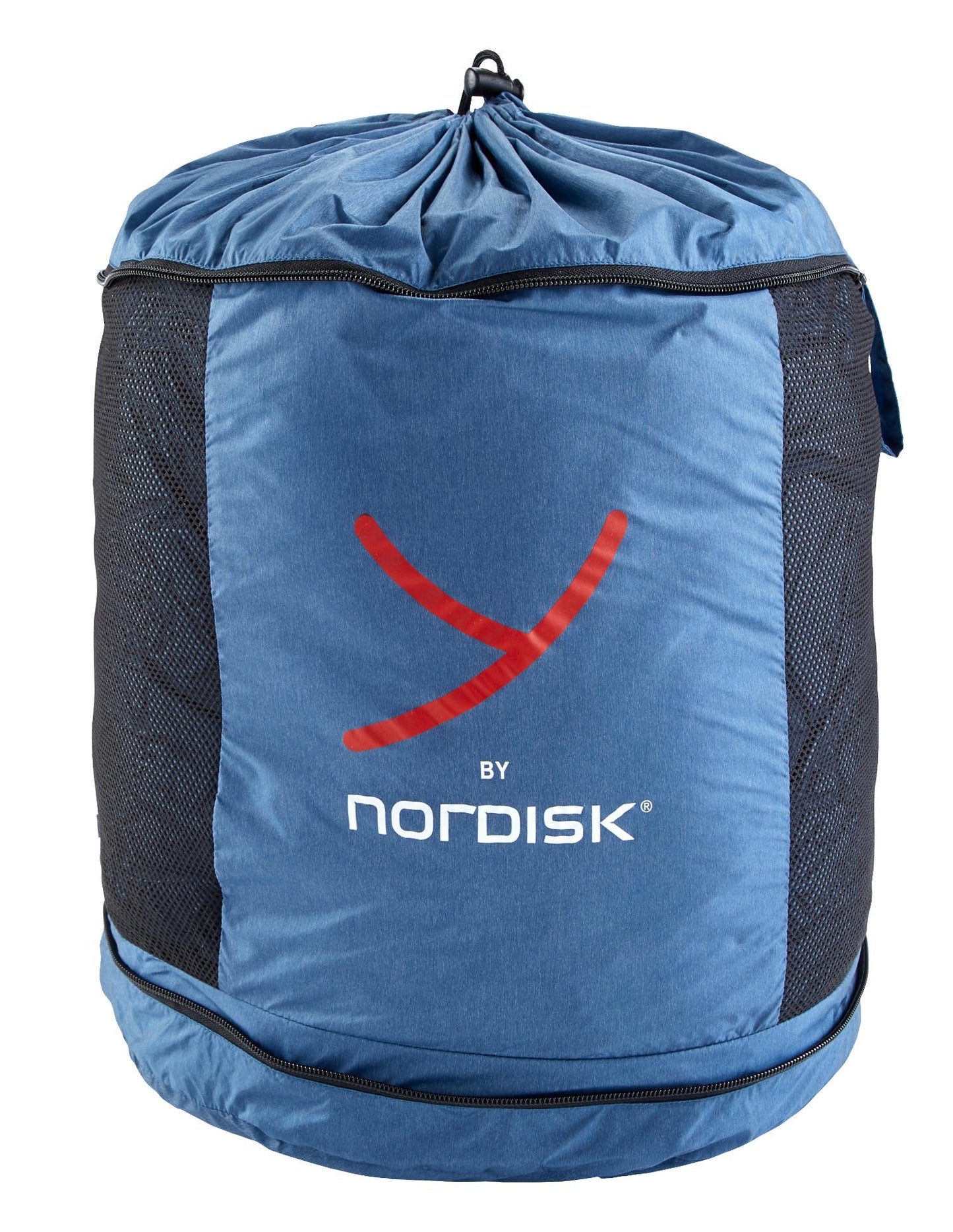 Kiby Packable Down Travel Blanket, Arctic Night Blue - värmande dunfyllt täcke