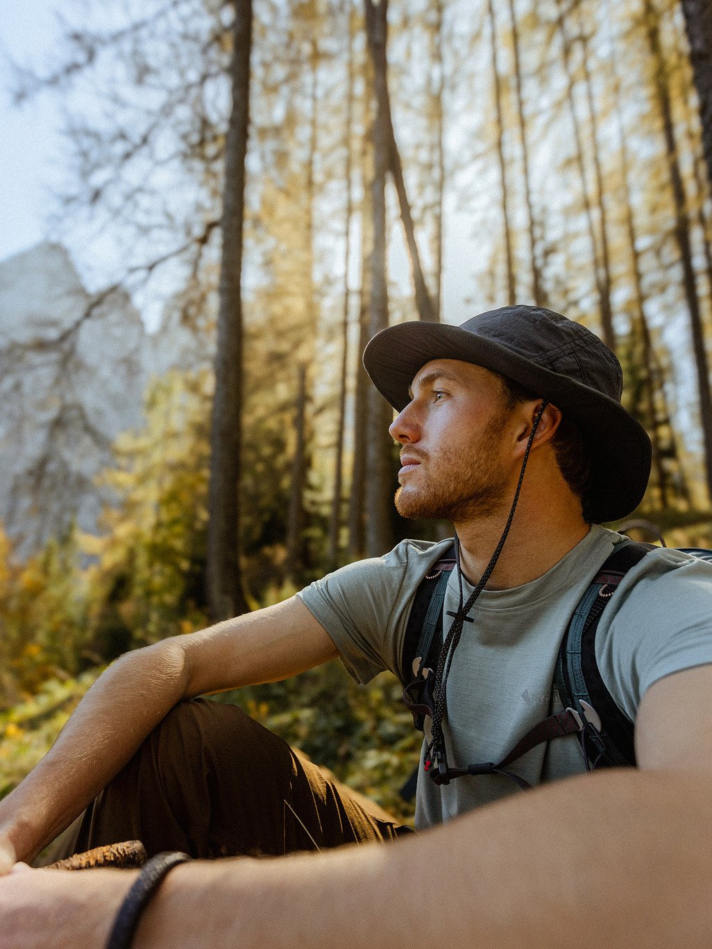 Ansur Hiking Hat - lätt, vindtät och vattenavvisande hatt