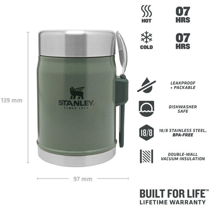Vacuum Food Jar + spork
