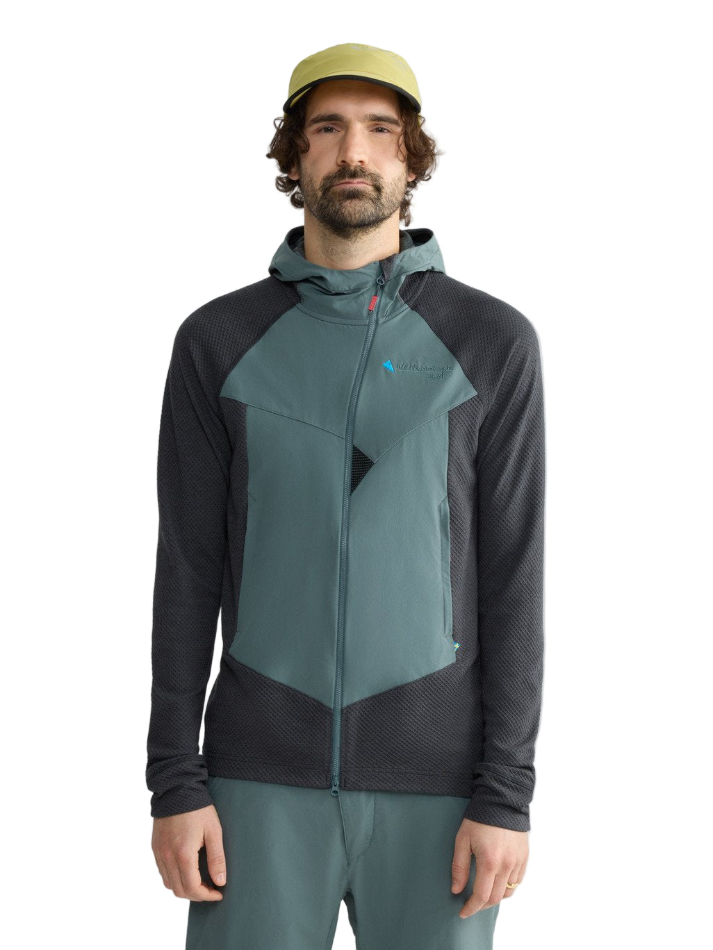 Hugin Zip Hoodie M's - Fleecetröja med extra vindskydd