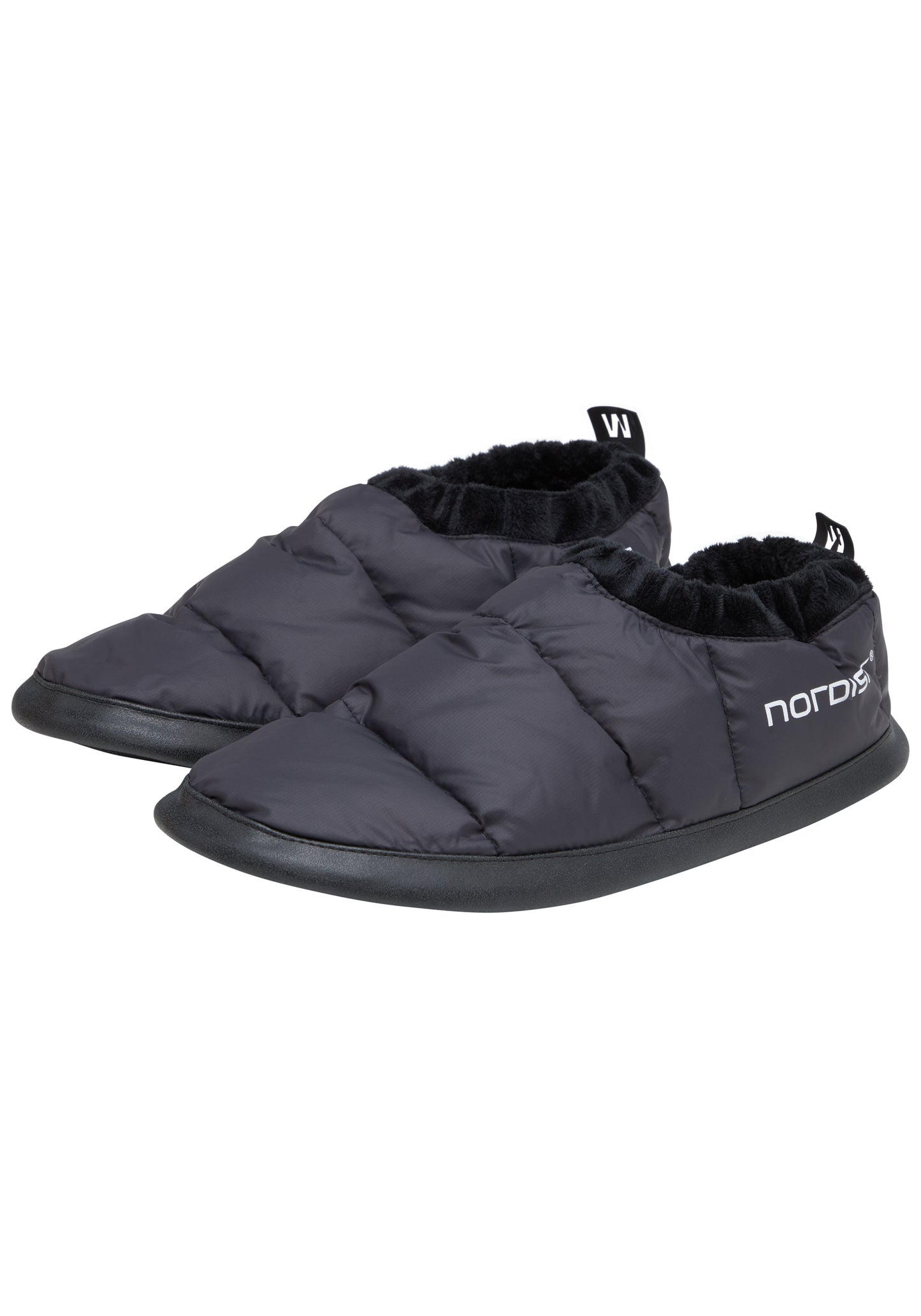 Mos Down Slippers, Dress Blue - dunfyllda tofflor