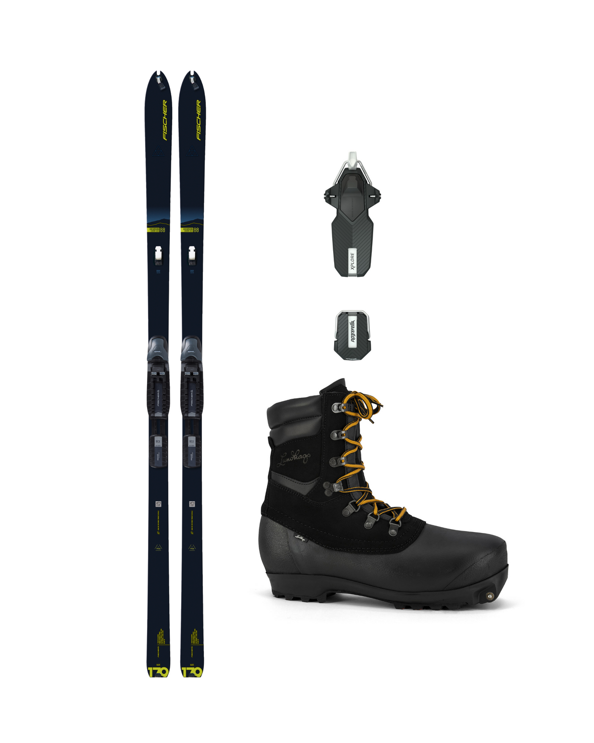 PAKET – EXCURSION 88 CROWN/SKIN XTRALITE med Xplore-bindning och pjäxor
