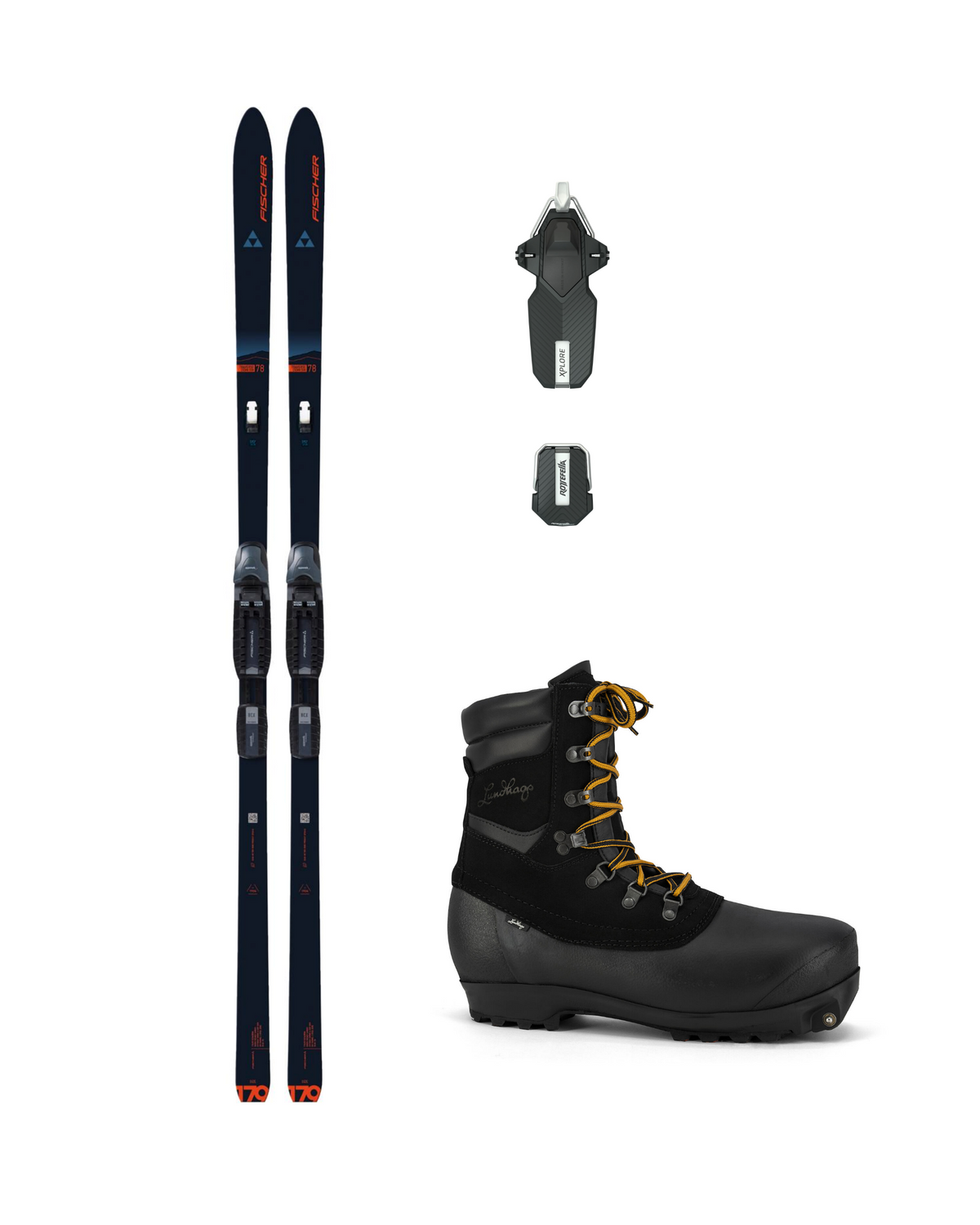 PAKET – TRAVERSE 78 CROWN med Xplore-bindning och Pjäxor