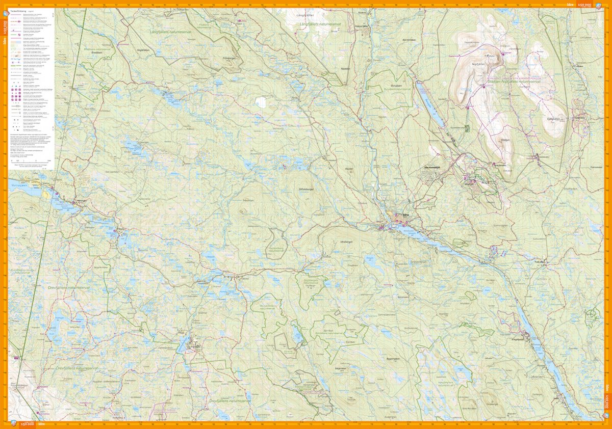 Idre & Lofsdalen 1:50000