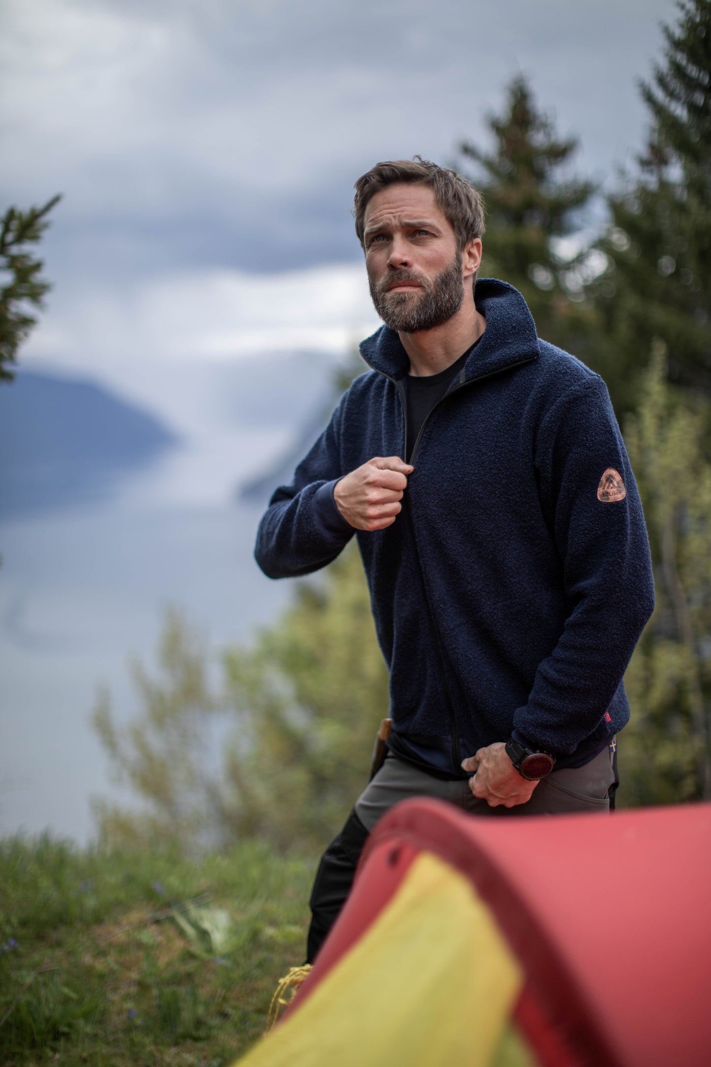 ReBorn Terry Jacket M's - Tröja i ullfrotté