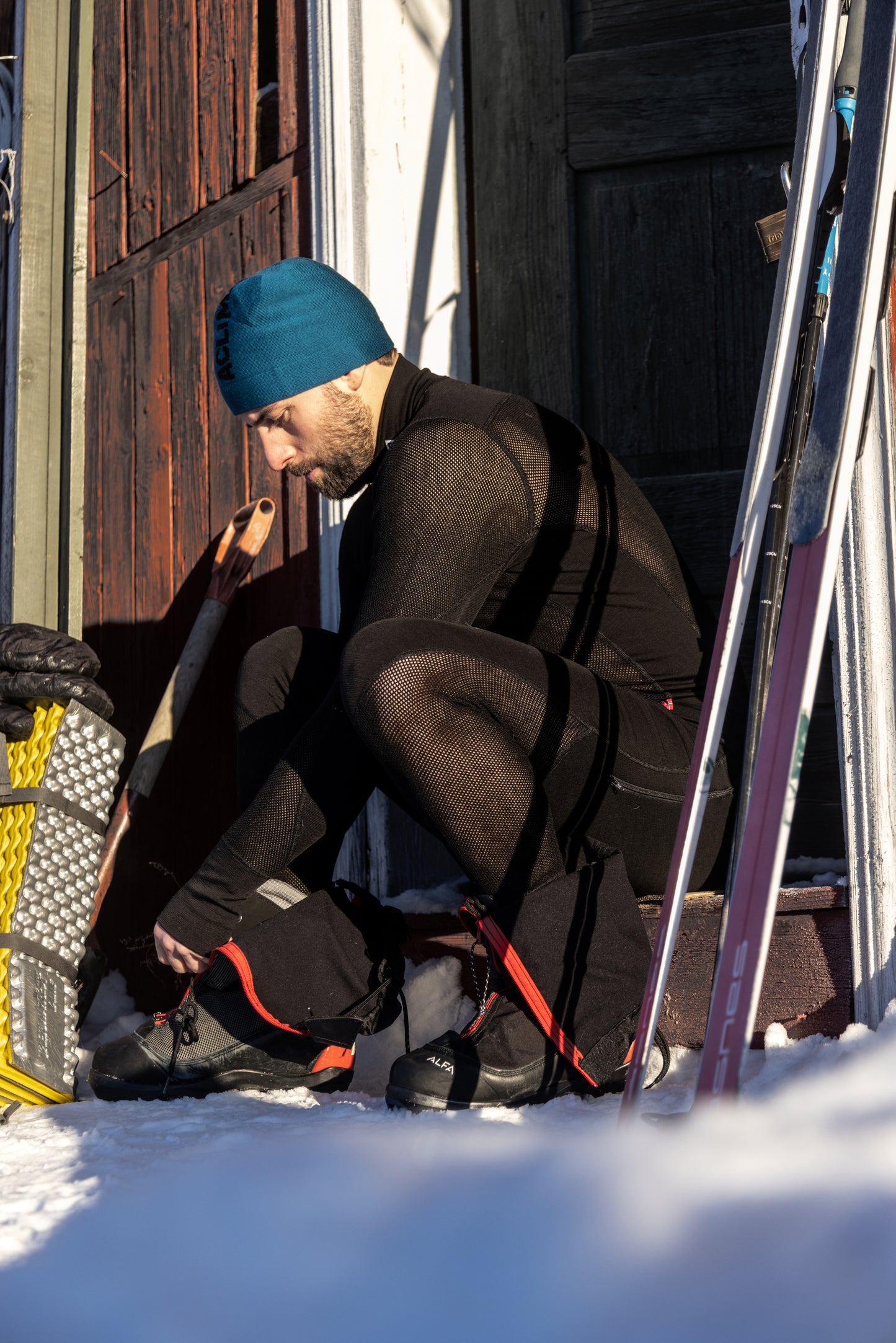 Woolnet Longs M´s (Herr) - Underställsbyxor i merinoull