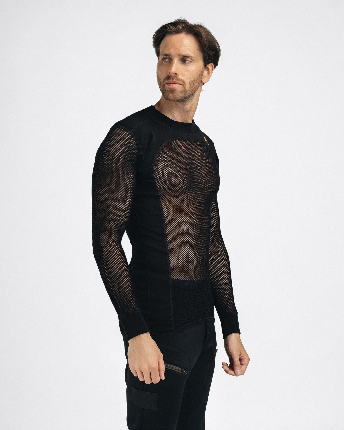 Woolnet Crew Neck M's  (Herr) - underställströja i merinoull