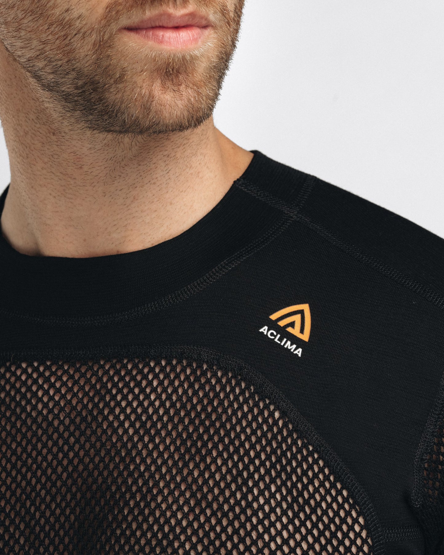 Woolnet Crew Neck M's  (Herr) - underställströja i merinoull