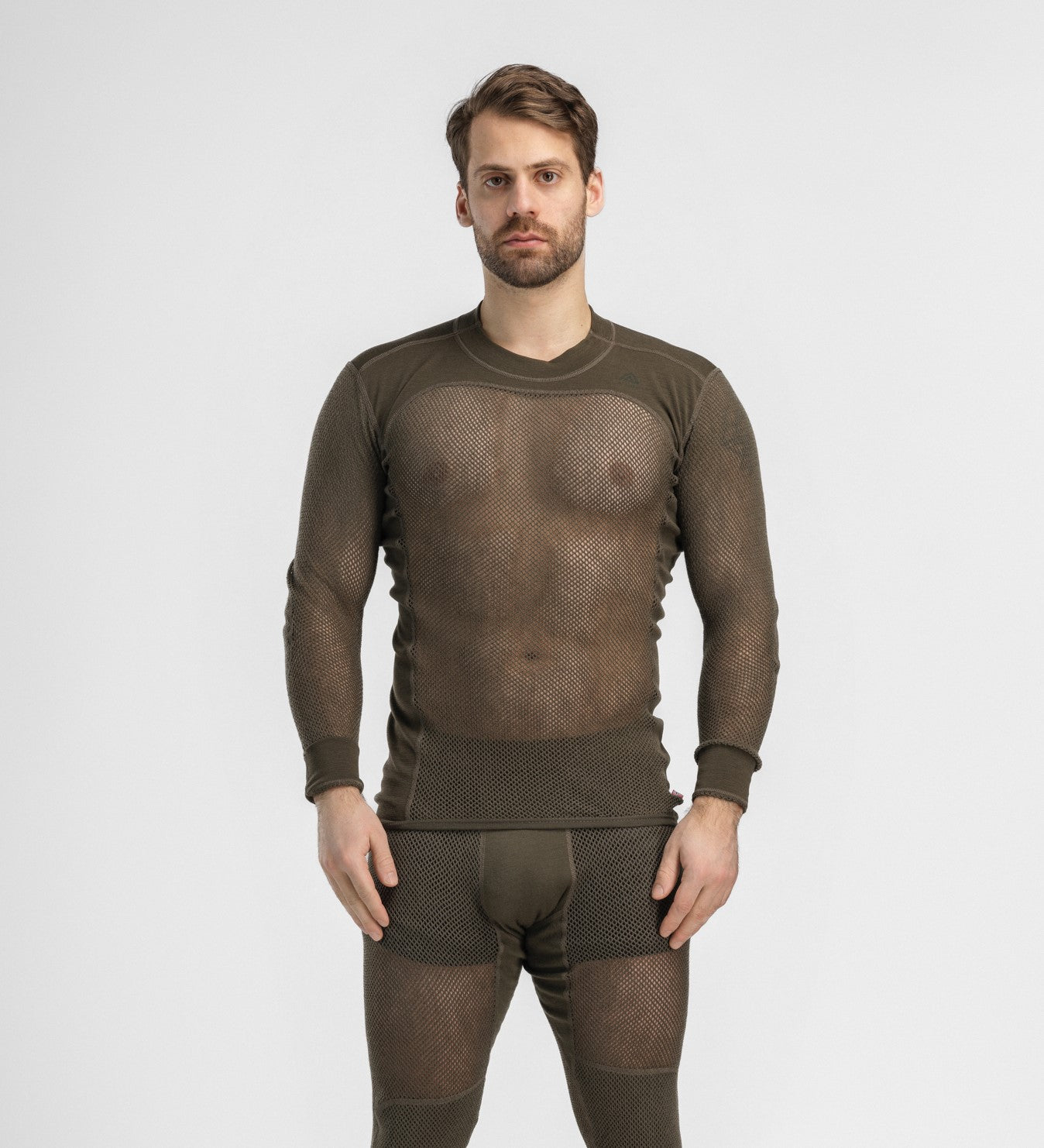 Woolnet Crew Neck M's  (Herr) - underställströja i merinoull