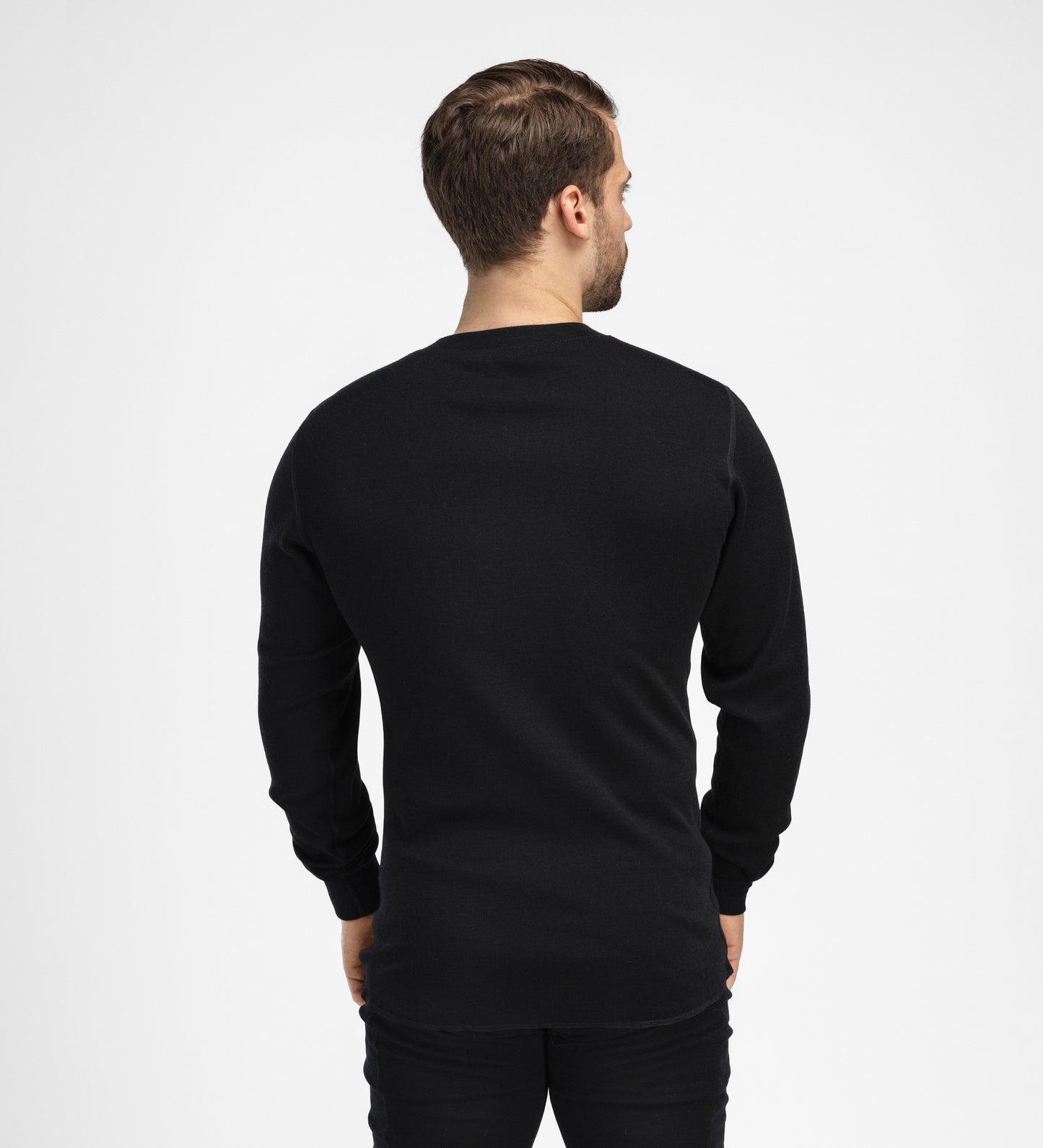 WarmWool Granddad Shirt - farfarströja i merinoull