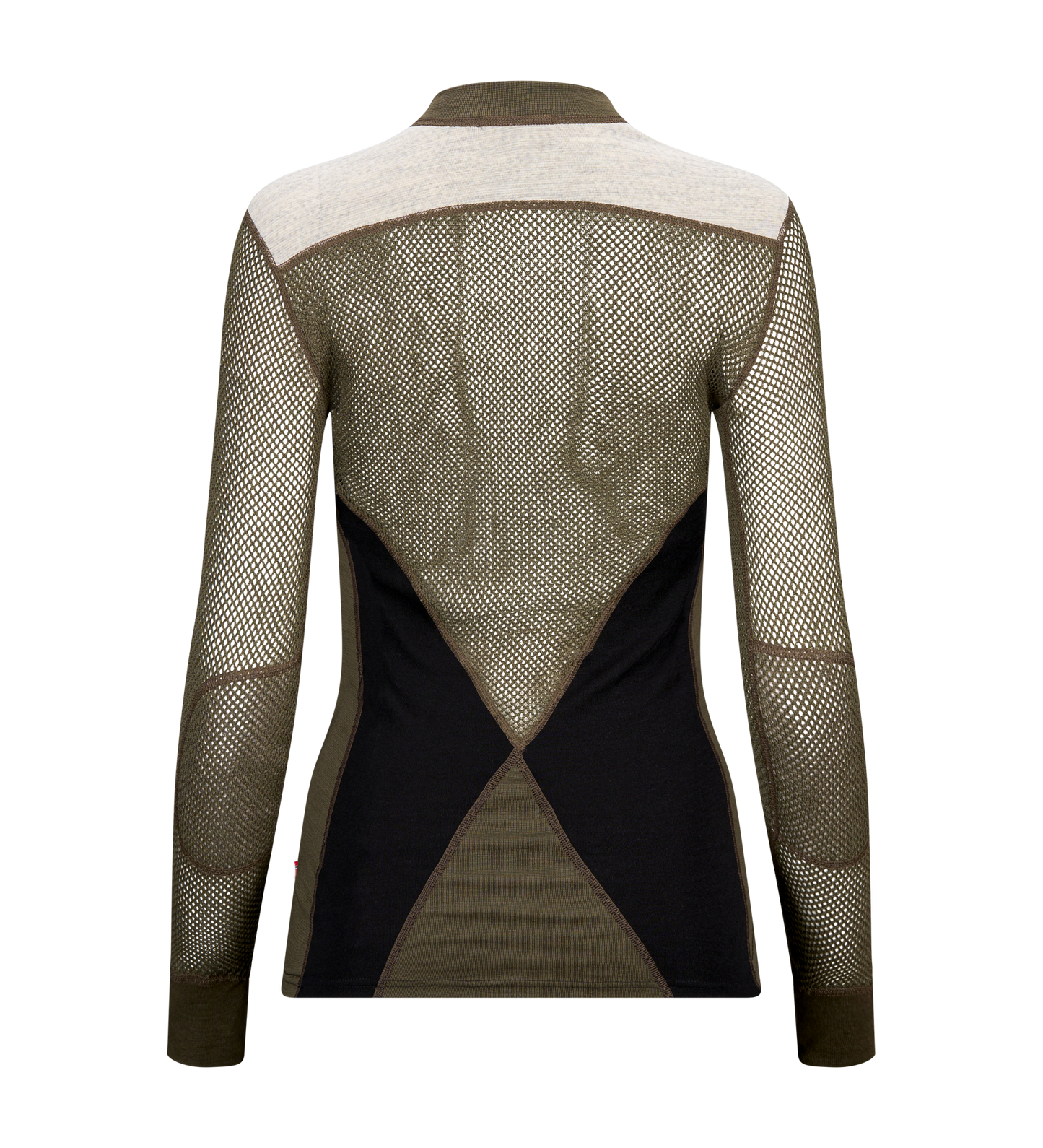 WoolNet Hybrid crewneck W's - Underställströja i merinoull med rund krage