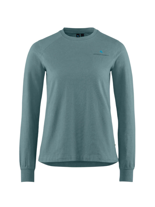 Root Logo LS Tee W's - långärmad t-shirt i ekologisk bomull