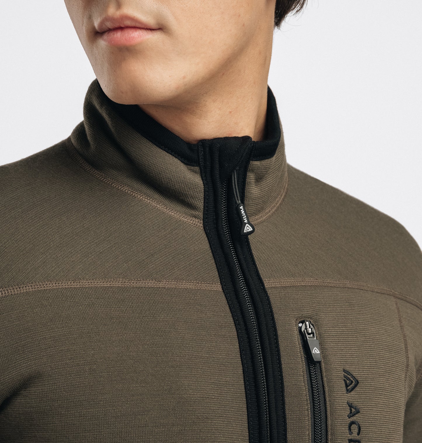 FleeceWool V2 Jacket M's (Herr) - Fleecejacka i merinoull