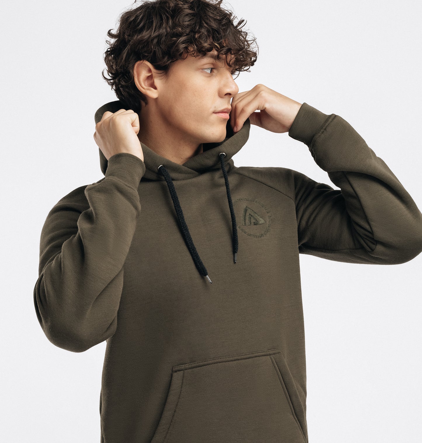 FleeceWool V2 Hoodie M's (Herr) - Fleece i merinoull med huva