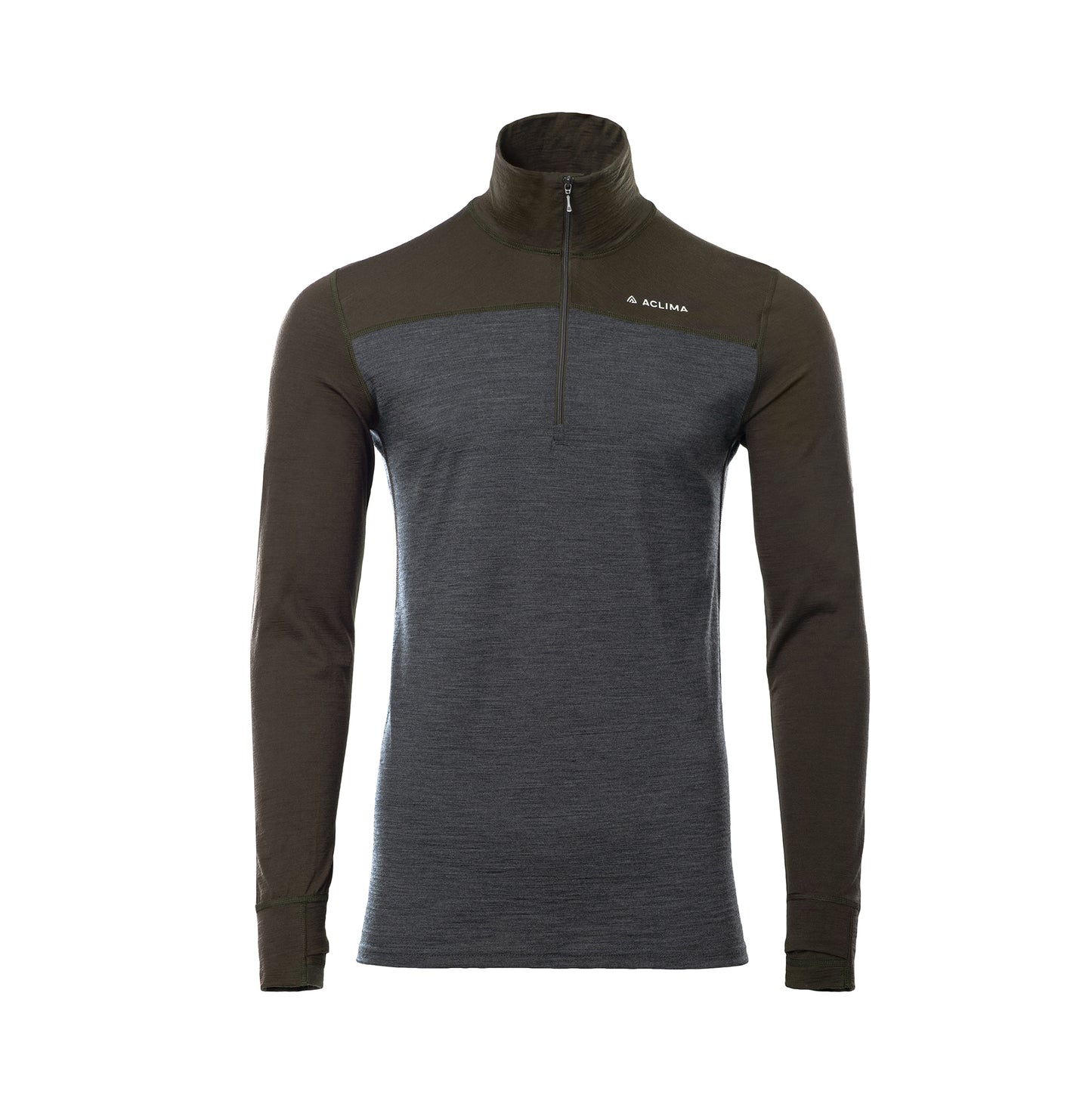 LightWool 180 Polo w/ zip M's (Herr) -  underställströja i merinoull