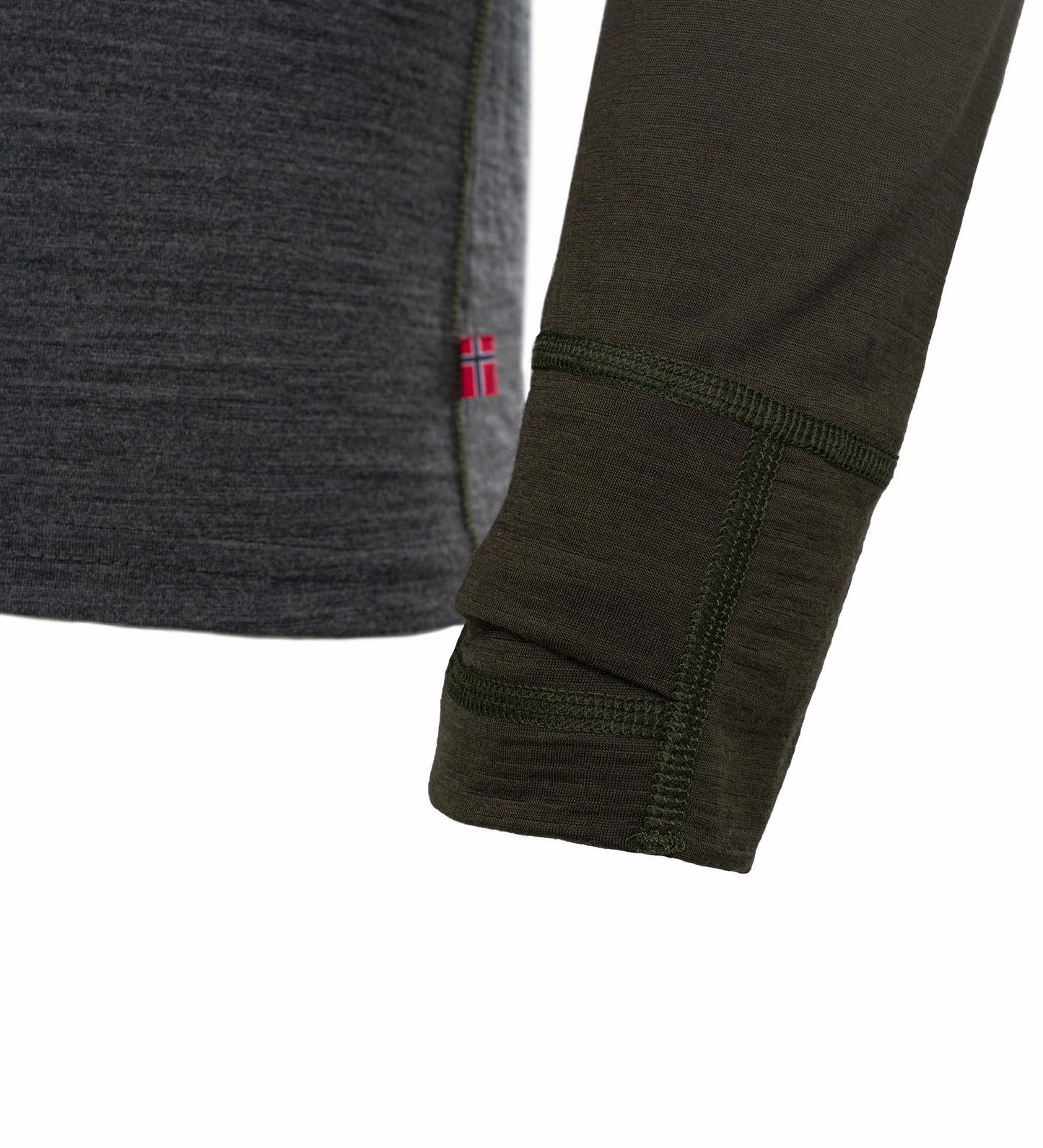 LightWool 180 Polo w/ zip M's (Herr) -  underställströja i merinoull