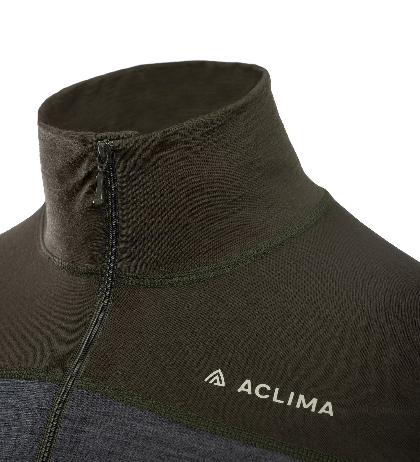 LightWool 180 Polo w/ zip M's (Herr) -  underställströja i merinoull