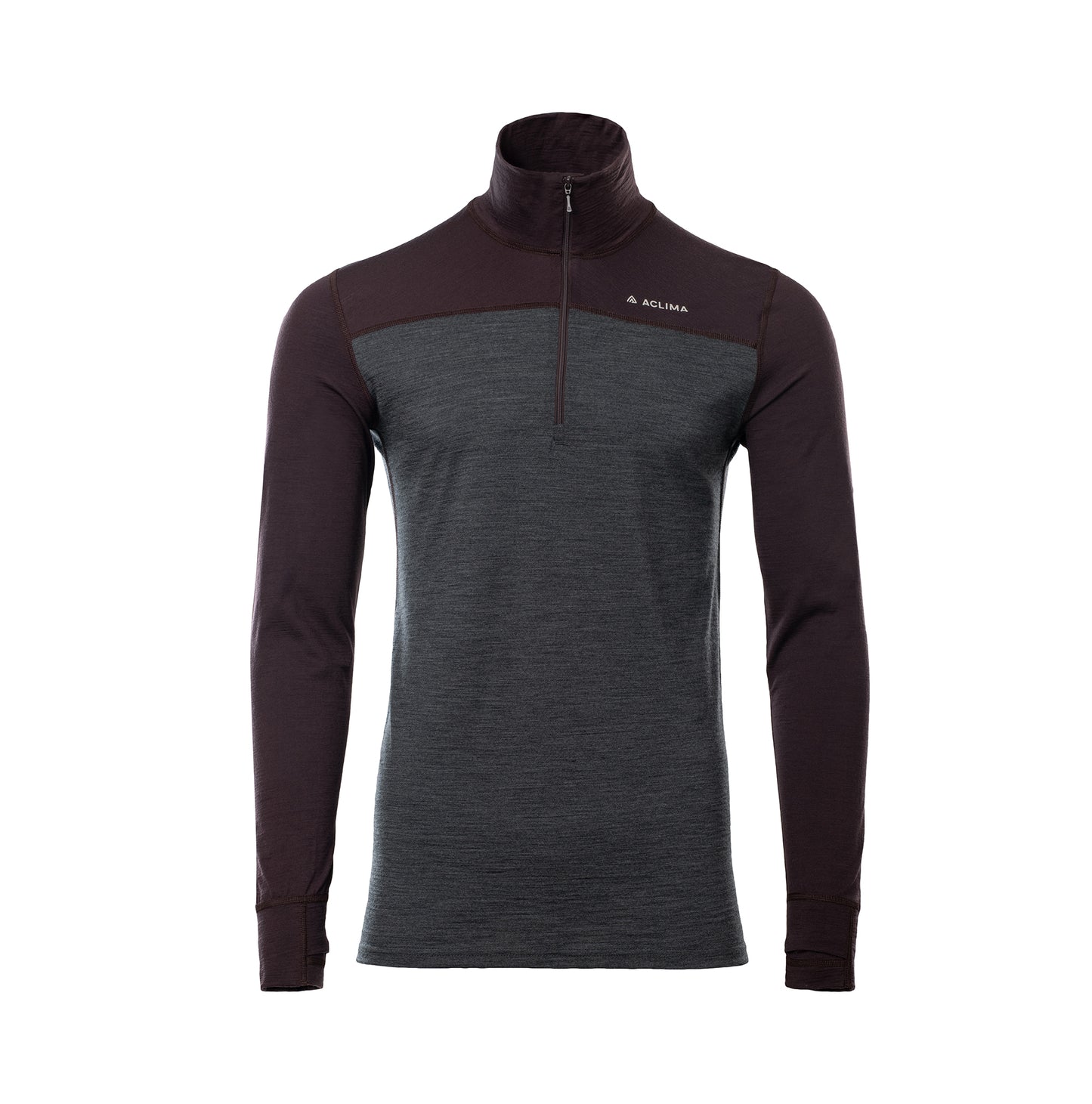 LightWool 180 Polo w/ zip M's (Herr) -  underställströja i merinoull