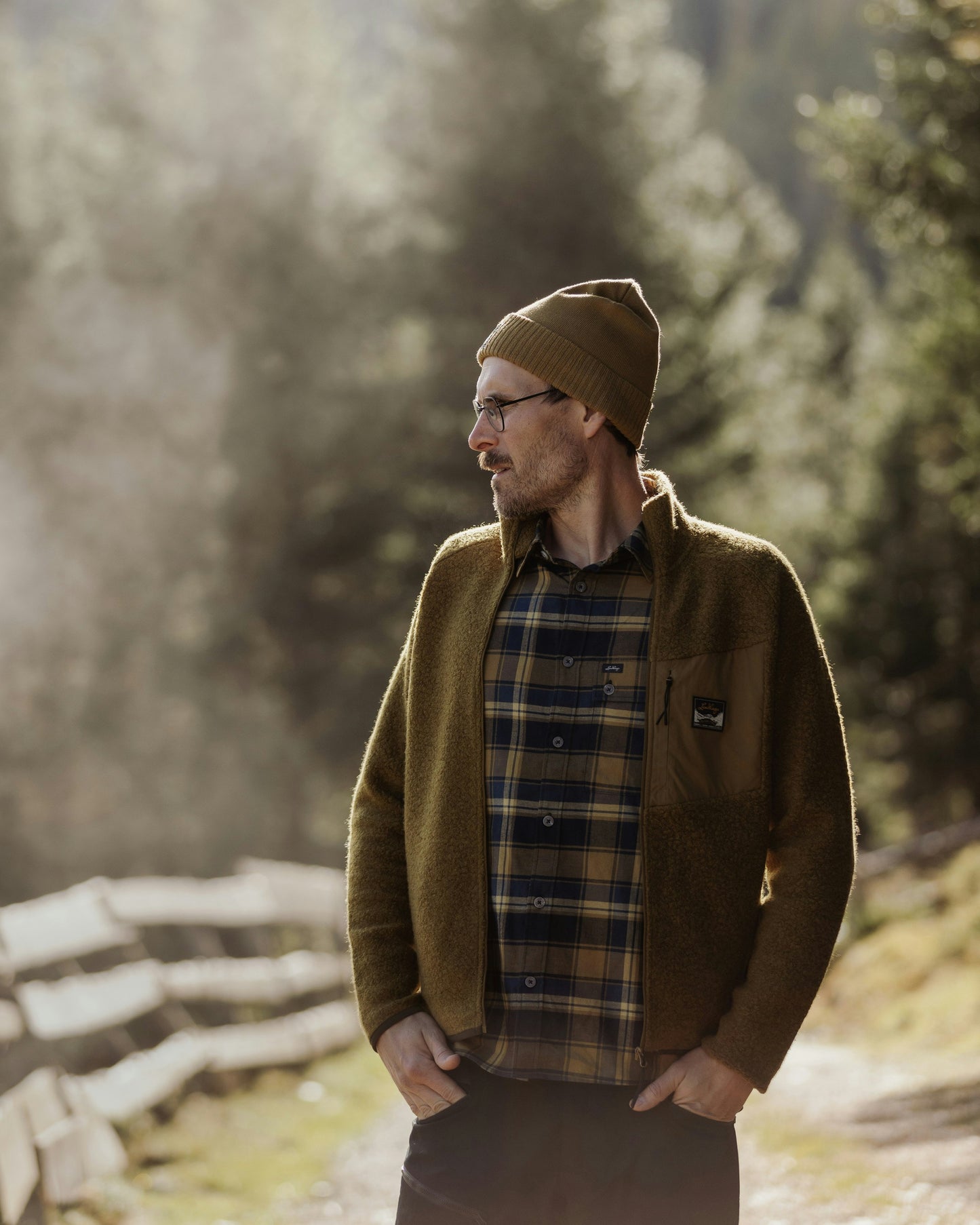 Flok Wool Ms Pile (Herr) - Jacka i ullpile