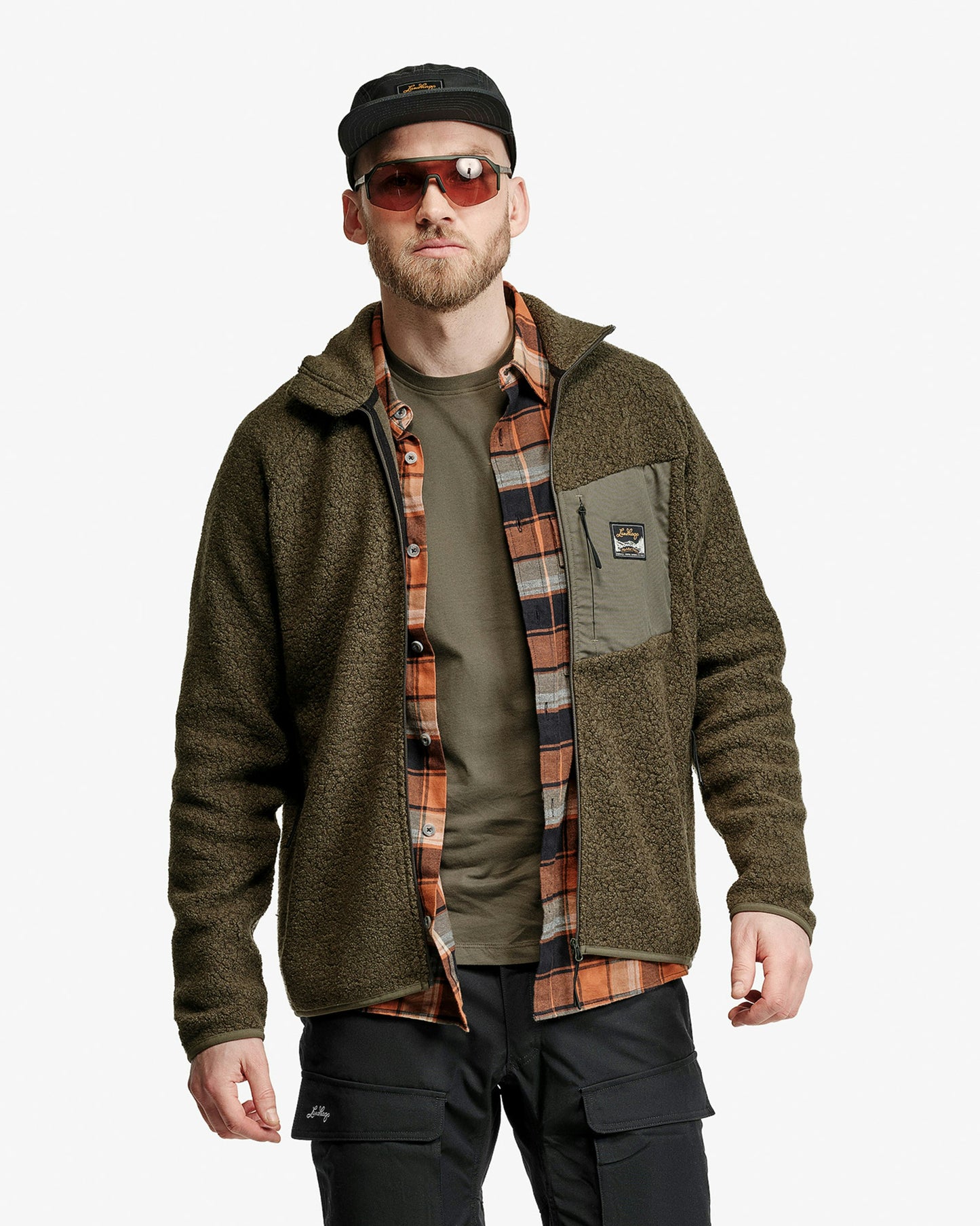 Flok Wool Ms Pile (Herr) - Jacka i ullpile