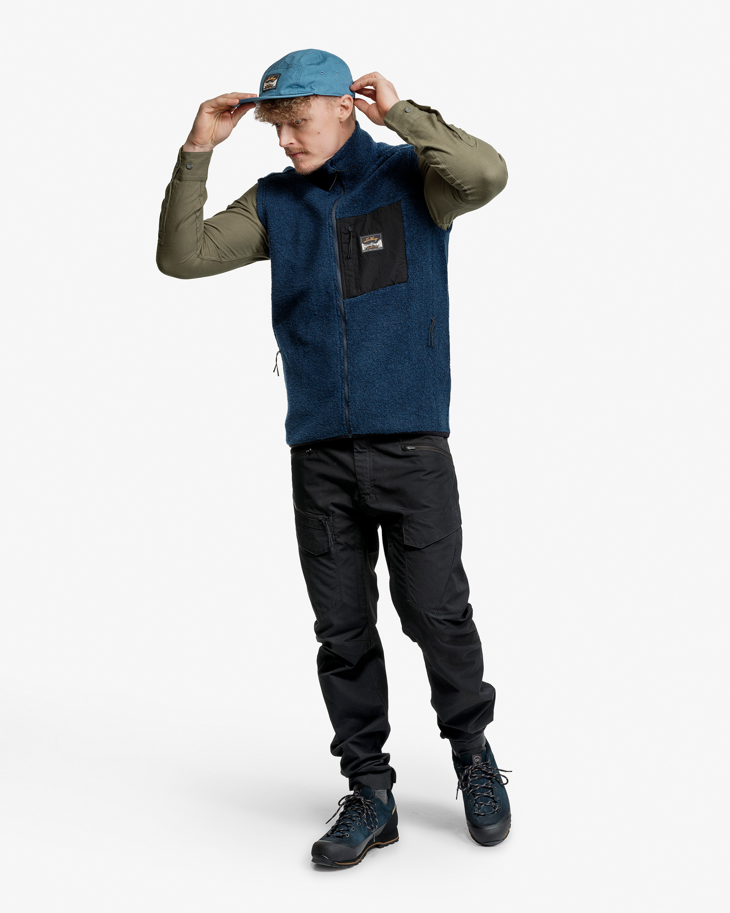 Flok Wool Ms Pile Vest (Herr) - Väst i ull