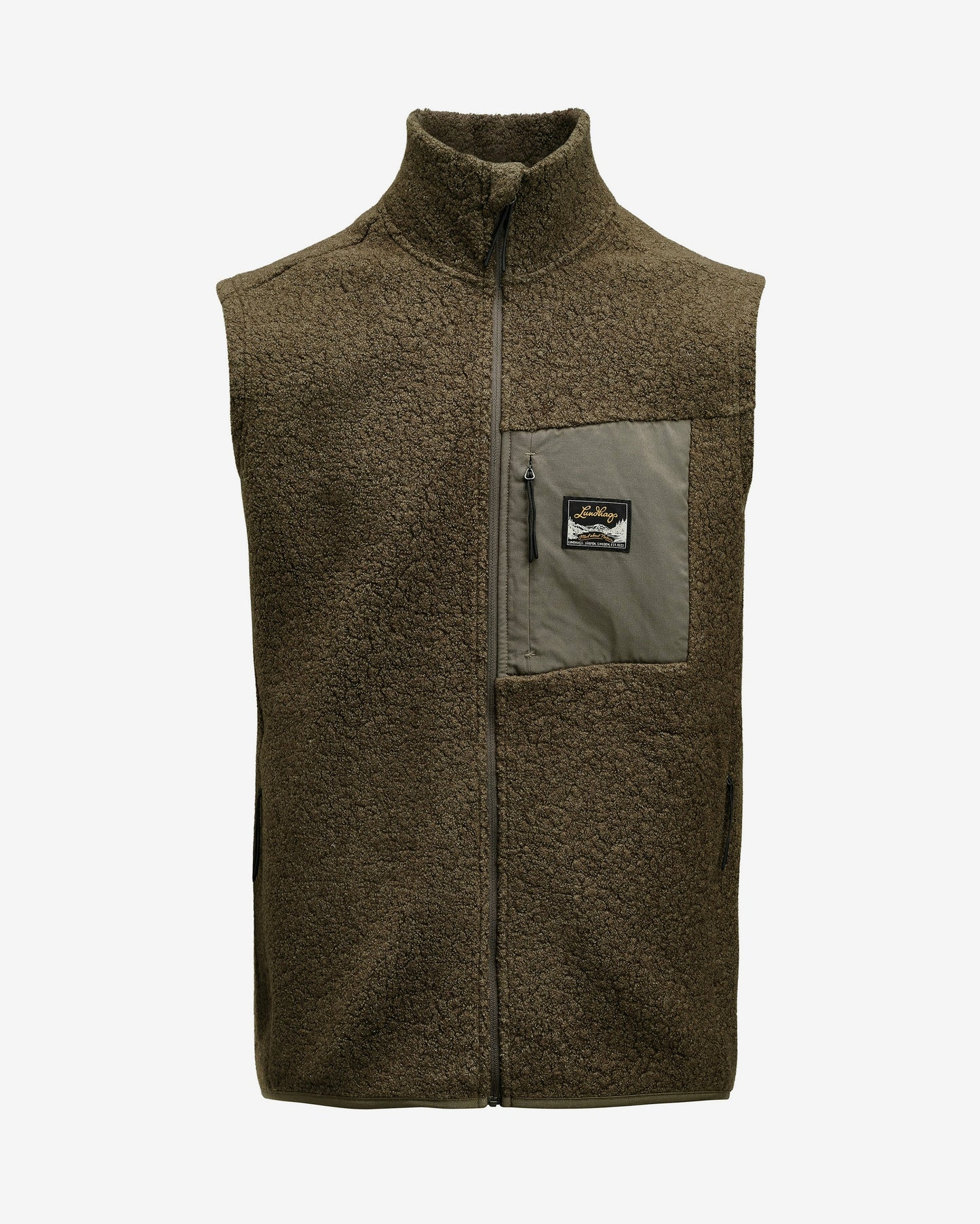 Flok Wool Ms Pile Vest (Herr) - Väst i ull