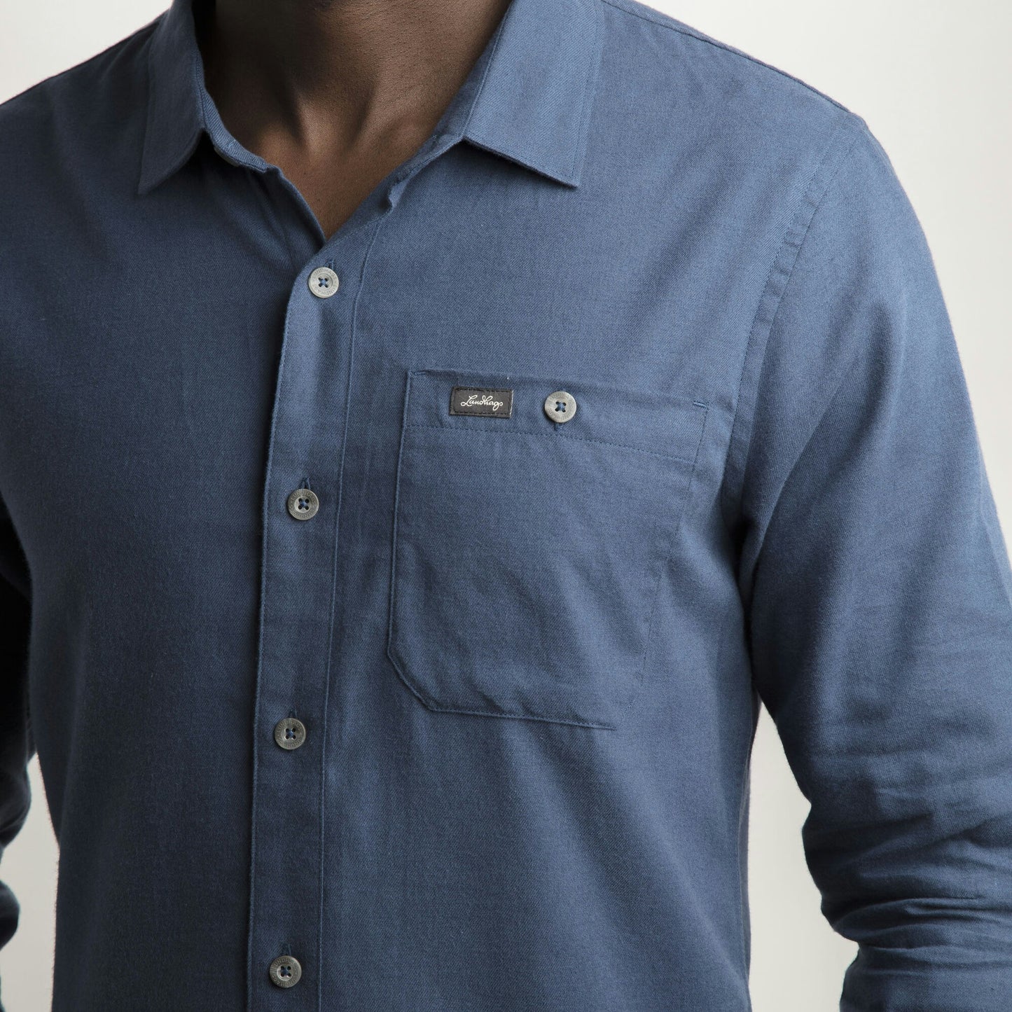Ekren Solid Ms LS Shirt (Herr) - Skjorta i skönt material
