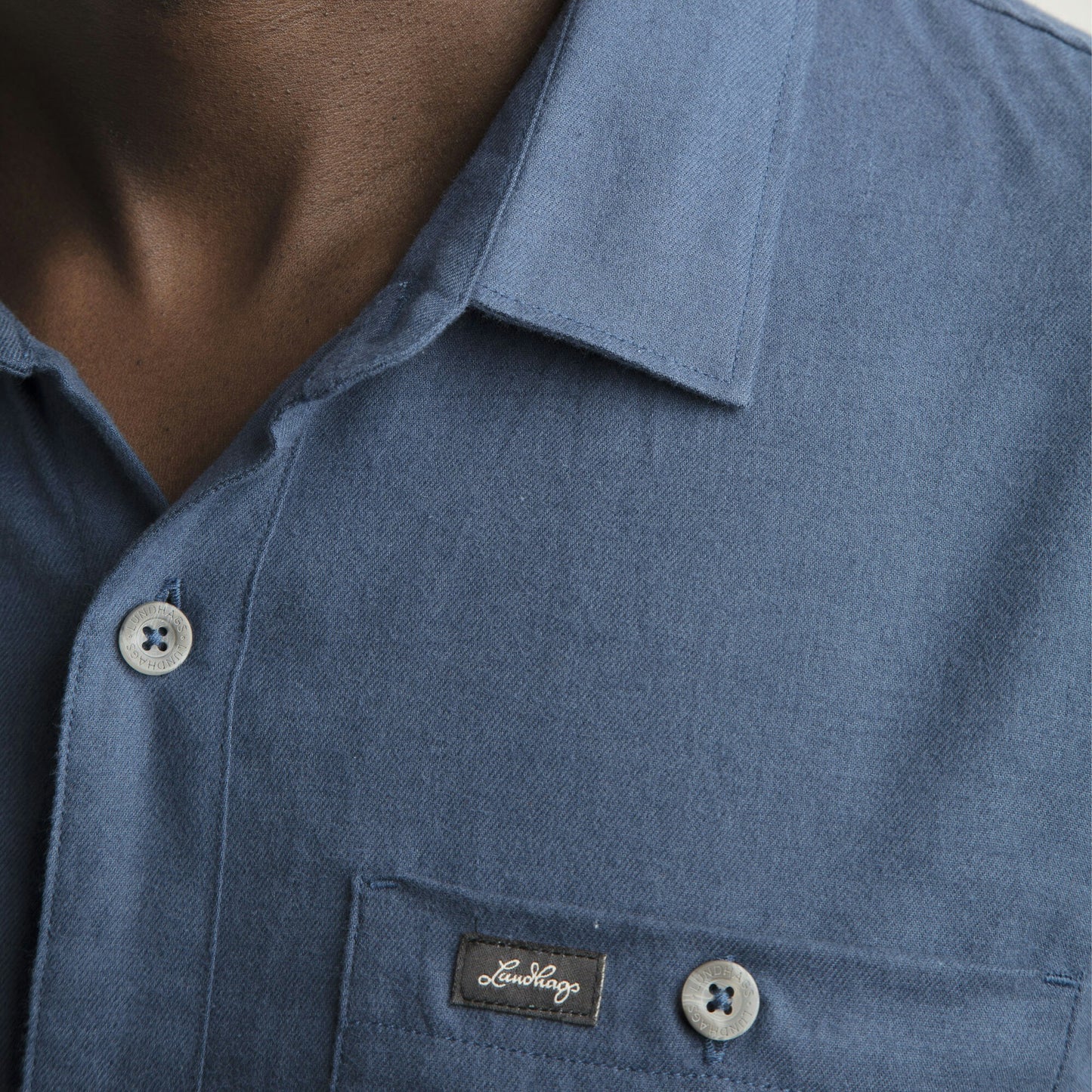 Ekren Solid Ms LS Shirt (Herr) - Skjorta i skönt material