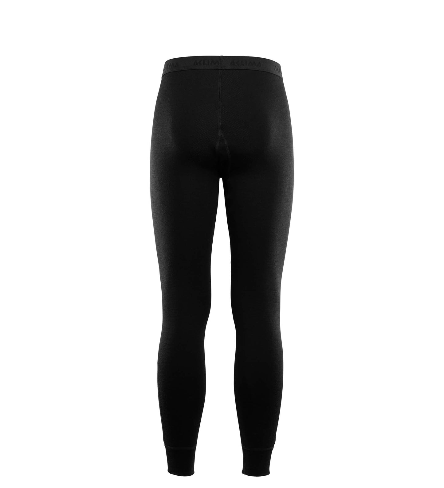 Doublewool Long Pants M's Jet Black/Marengo (Herr) - varma underställsbyxor i merinoull