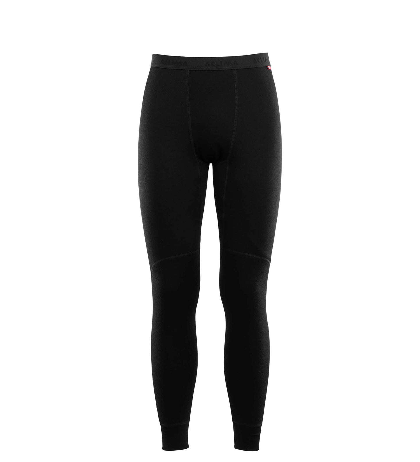Doublewool Long Pants M's Jet Black/Marengo (Herr) - varma underställsbyxor i merinoull