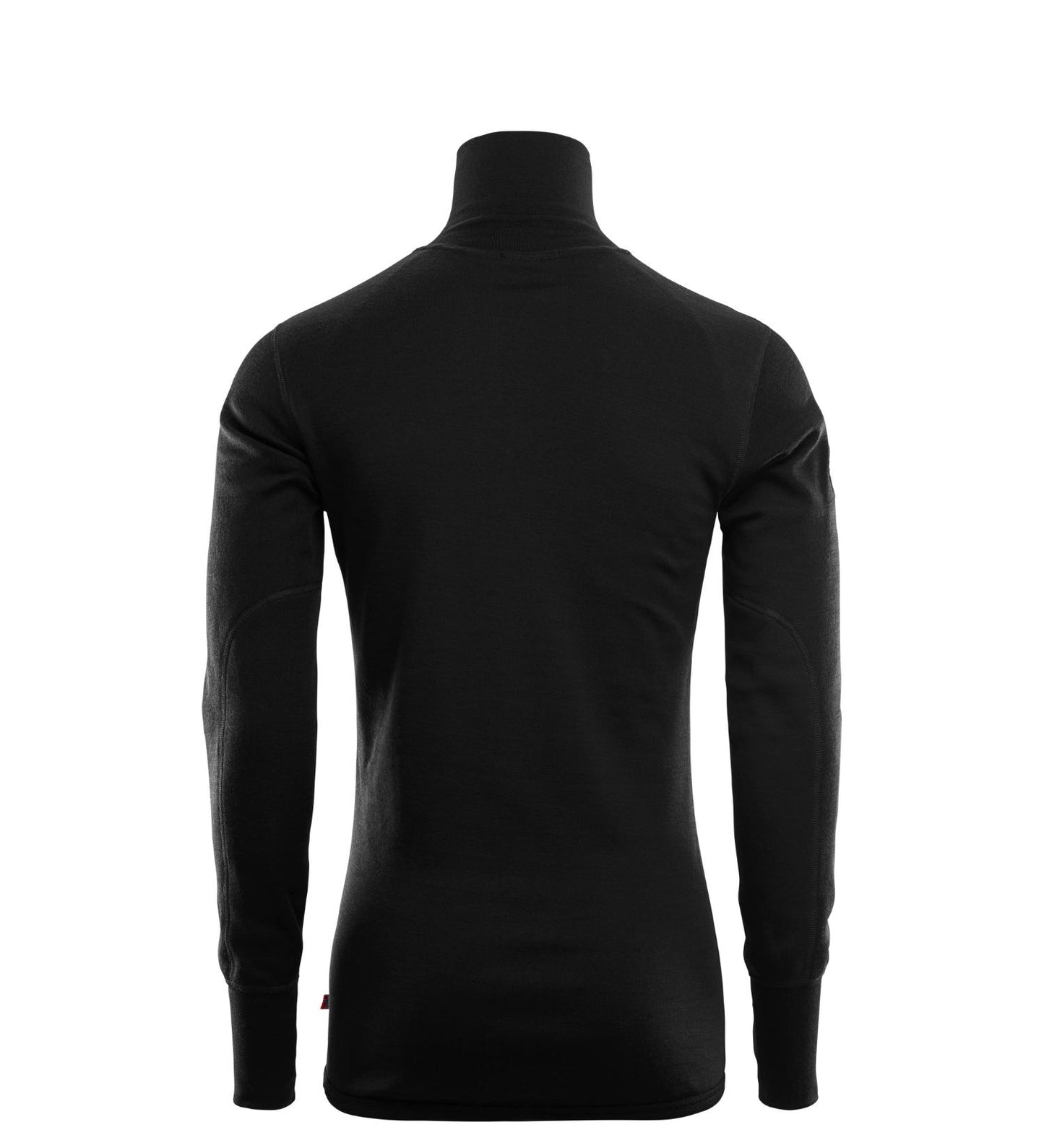 Doublewool Polo W/Zip Man - Kraftig underställströja i merinoull