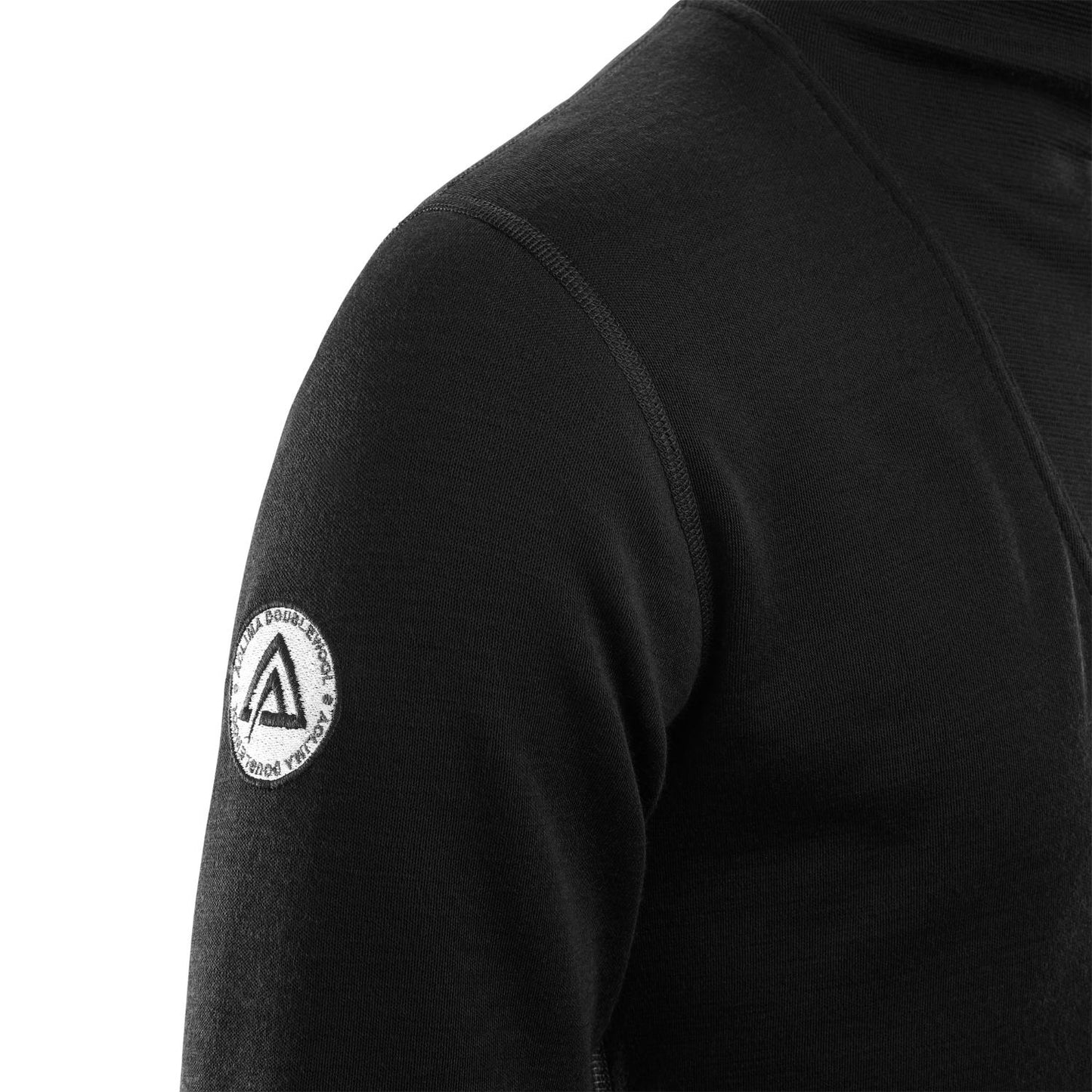 Doublewool Polo W/Zip Man - Kraftig underställströja i merinoull