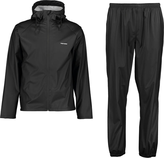 Packable rain set - regnställ i pvc-fri PU