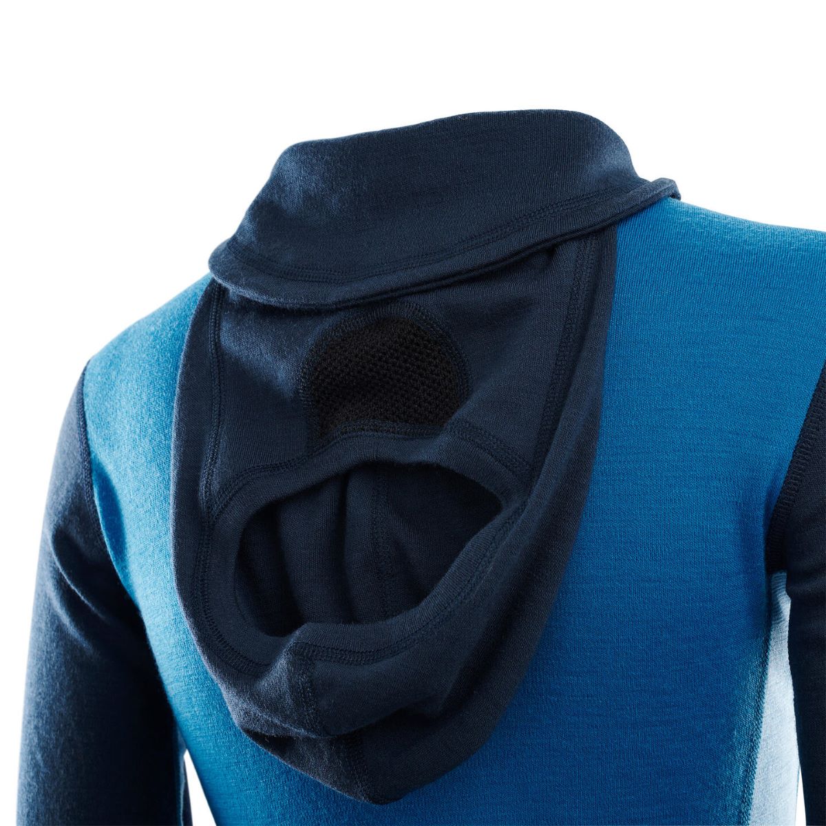 WarmWool hoodsweater w/zip W's (dam) - underställströja i merinoull med huva