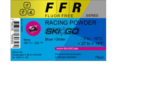 FFR Racing blue powder 75ml