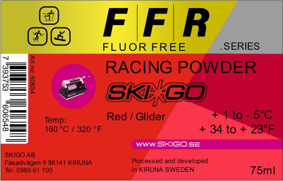 FFR Racing red powder 75ml