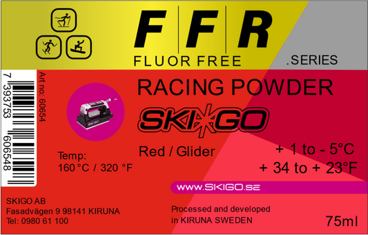 FFR Racing red powder 75ml