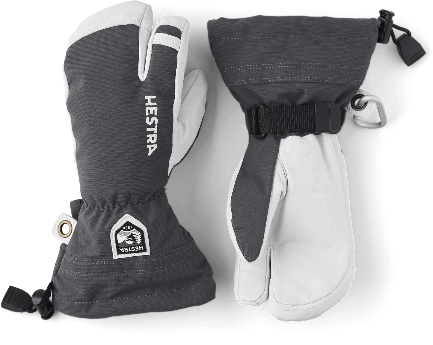 ARMY LEATHER HELI SKI JR. 3-Fingers