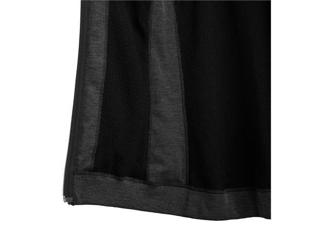 DoubleWool Jacket W Marengo/Jet Black (Dam) - Varm tröja/underställströja i merinoull