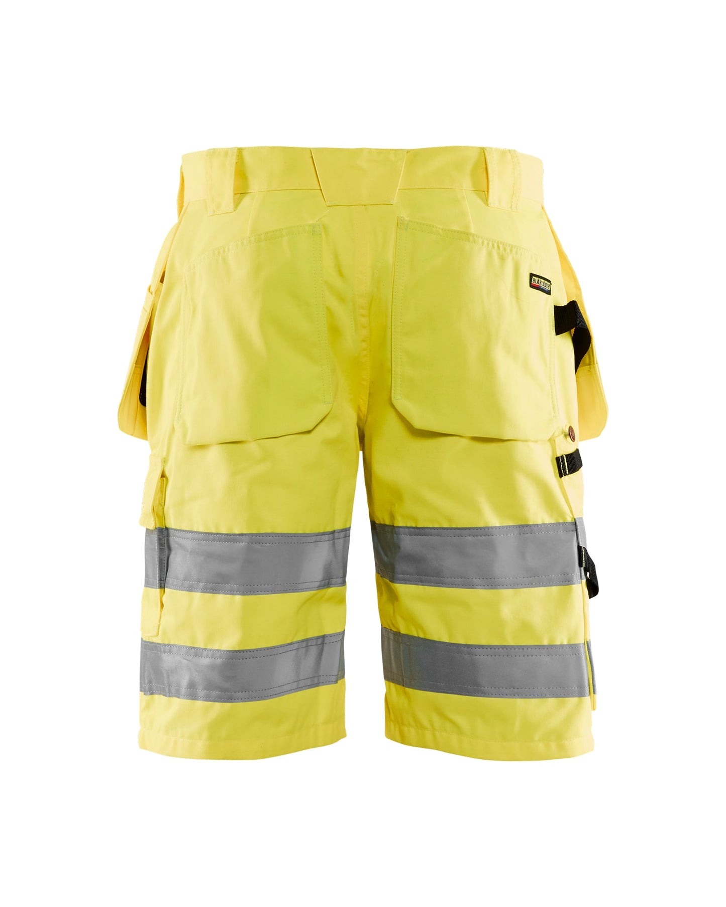 Shorts med Spikfickor varsel Gul