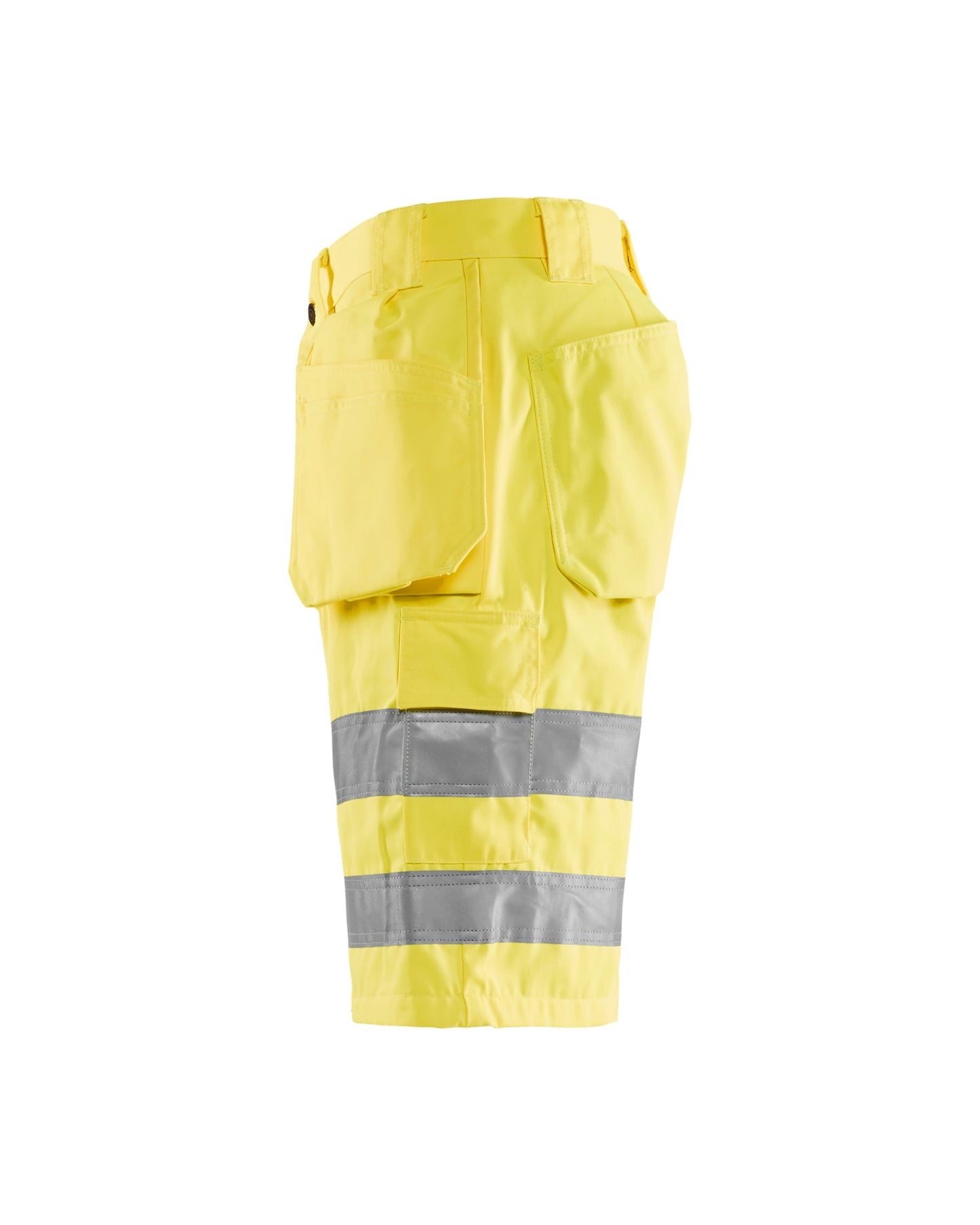 Shorts med Spikfickor varsel Gul