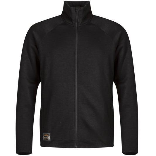 Gosin Wool MS Knit, Black - tröja i merinoull
