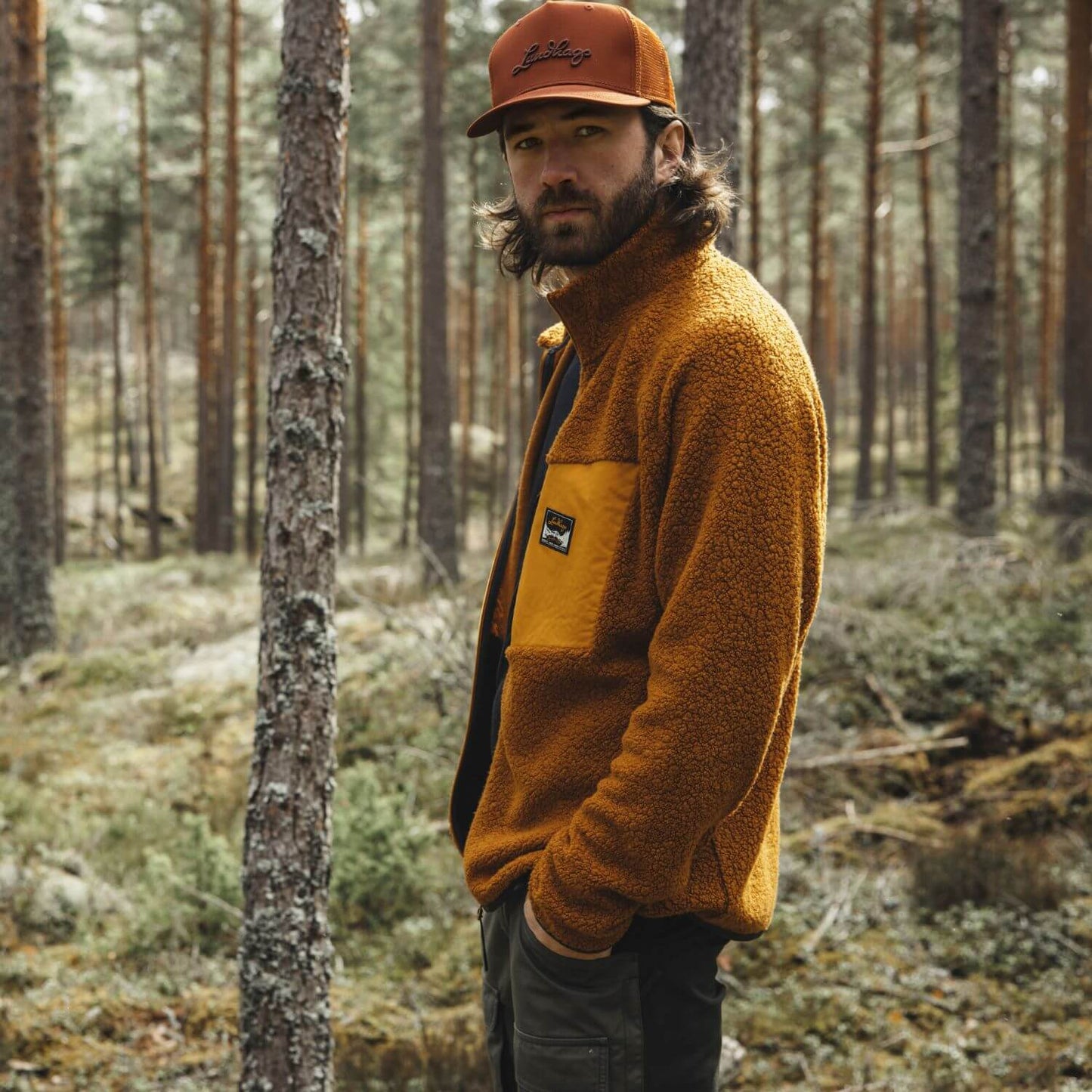 Flok Wool Ms Pile (Herr) - Jacka i ullpile